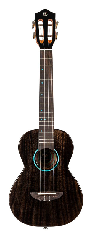 Фото Укулеле тенор FLIGHT IRIS Tinta Tenor TBK, прозрачный чёрный
