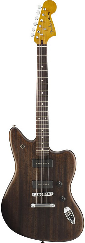 Фото Электрогитара FENDER MODERN PLAYER JAGUAR RW BLKTRANS