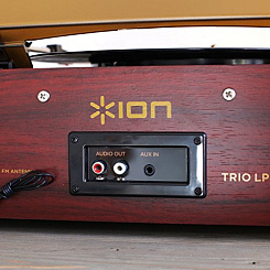 ION AUDIO Trio LP виниловый проигрыватель 