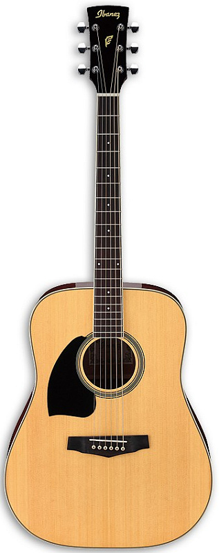 Фото Левосторонняя акустическая гитара IBANEZ PF15L-NT