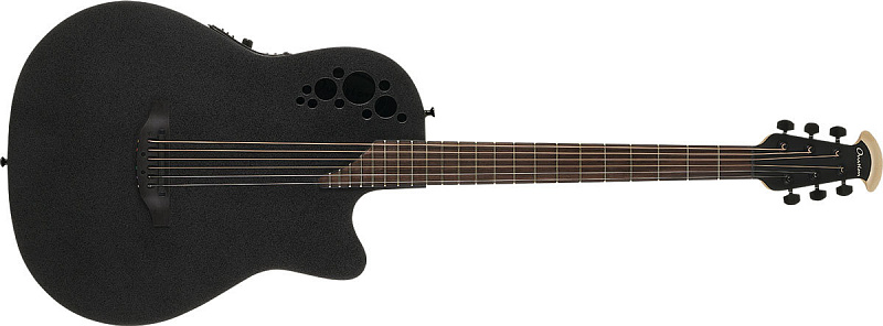 Фото OVATION DS778TX-5 Elite T Mid Cutaway D-Scale Black Textured
