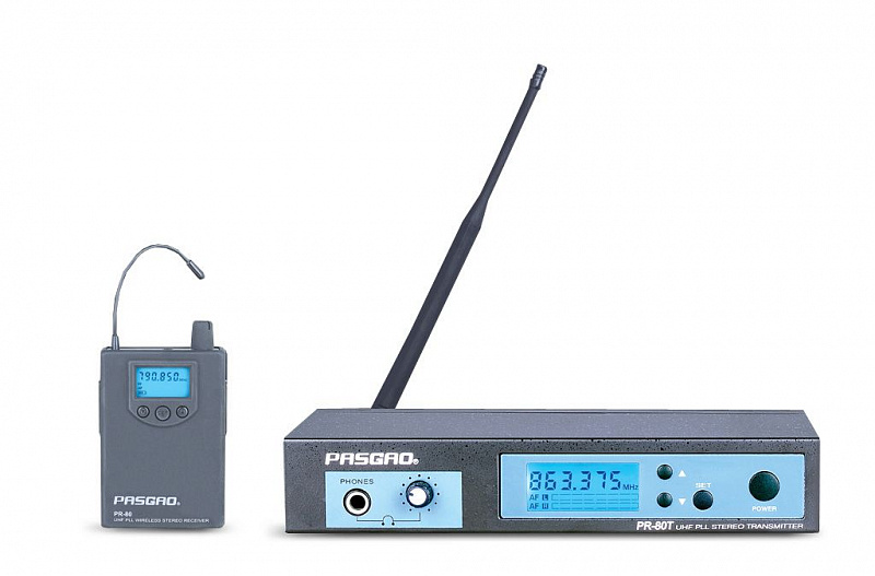 Pasgao PR80R 838-865 Приемник для систем индивидуального мониторинга  в магазине Music-Hummer