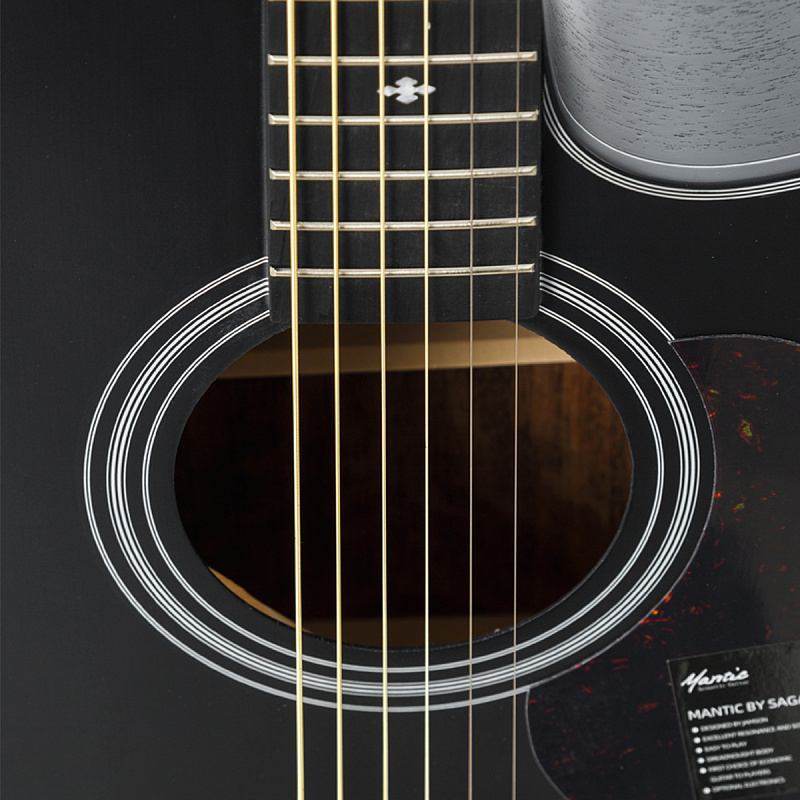 Фото Акустическая гитара Mantic AG-370C BK