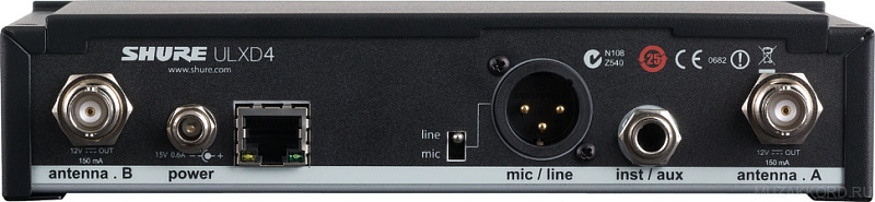 Фото SHURE ULXD24E/K8B