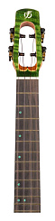Электроакустическая укулеле тенор FLIGHT COMET TENOR EQ-A Green, зелёный
