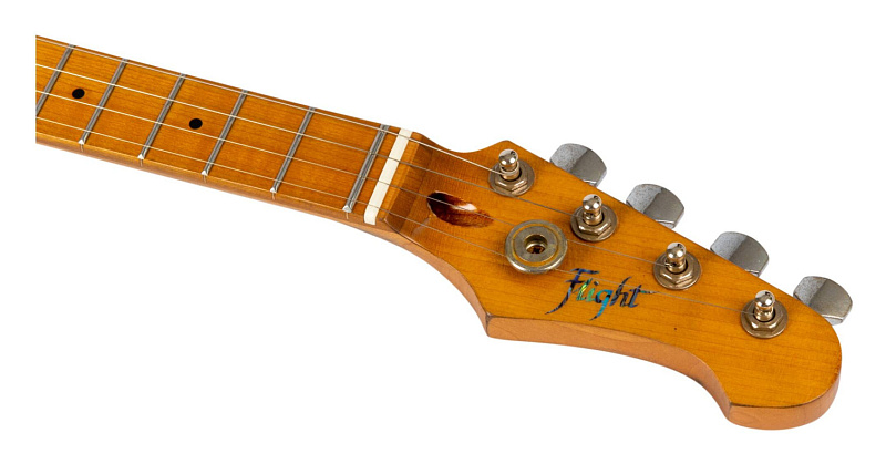 Фото Электроукулеле тенор FLIGHT Pathfinder Tenor BK Relic, чёрный