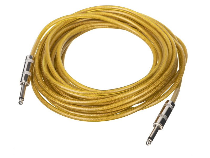 Фото Кабель инструментальный Foix XC10-YL, 10м, желтый