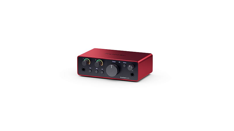 Фото Аудиоинтерфейс USB FOCUSRITE Scarlett Solo 4th Gen