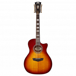 Электроакустическая гитара DAngelico Premier Fulton ITB 12-стр