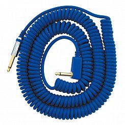 VOX Vintage Coiled Cable VCC-90BL гитарный кабель, синий