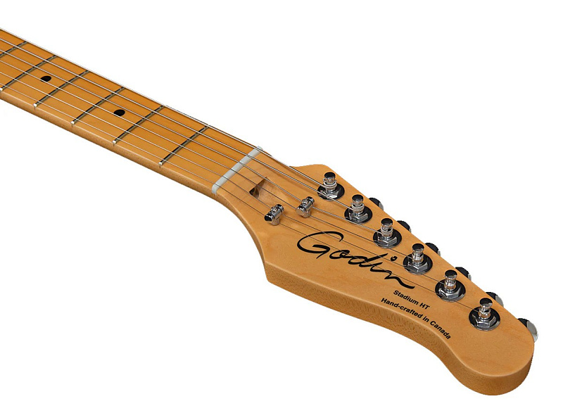 Фото Электогитара Godin Stadium HT Matte Black MN, Telecasrter, цвет черный