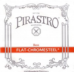 Комплект струн для контрабаса Pirastro 342020 Flat-Chromesteel ORCHESTRA