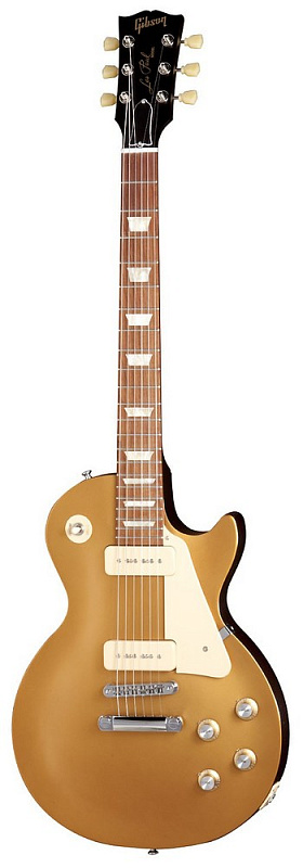 Фото Электрогитара GIBSON LES PAUL STUDIO 60’s TRIBUTE SATIN GOLD TOP