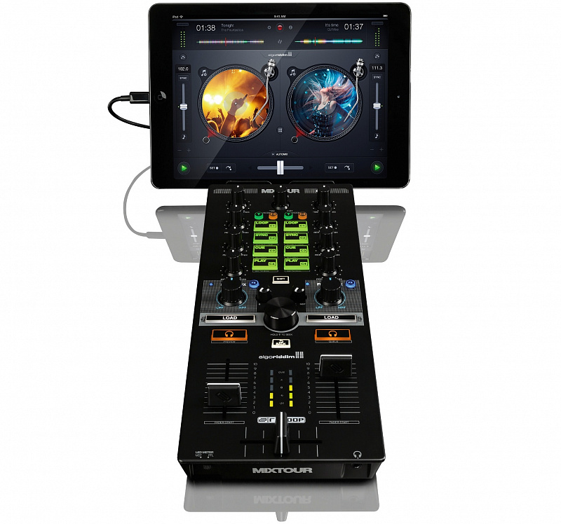 Reloop Mixtour  Портативный DJ-контроллер в магазине Music-Hummer