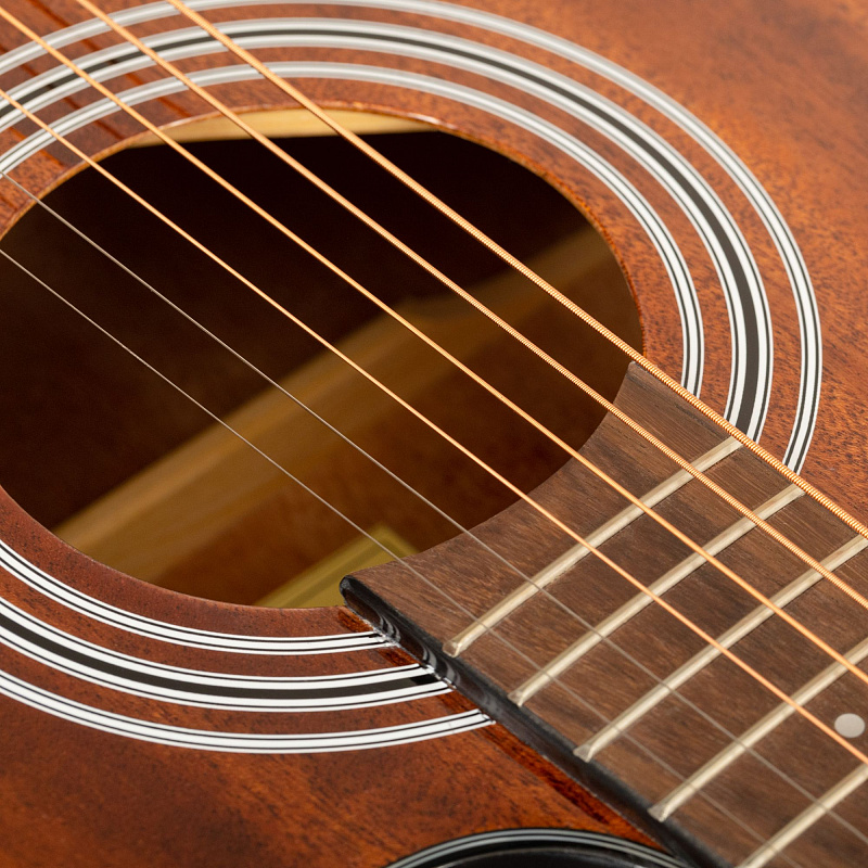 Фото Акустическая гитара ROCKDALE Aurora D6 Gloss C All-Mahogany