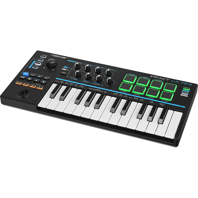 Фото USB MIDI контроллер Nektar Impact LX MINI