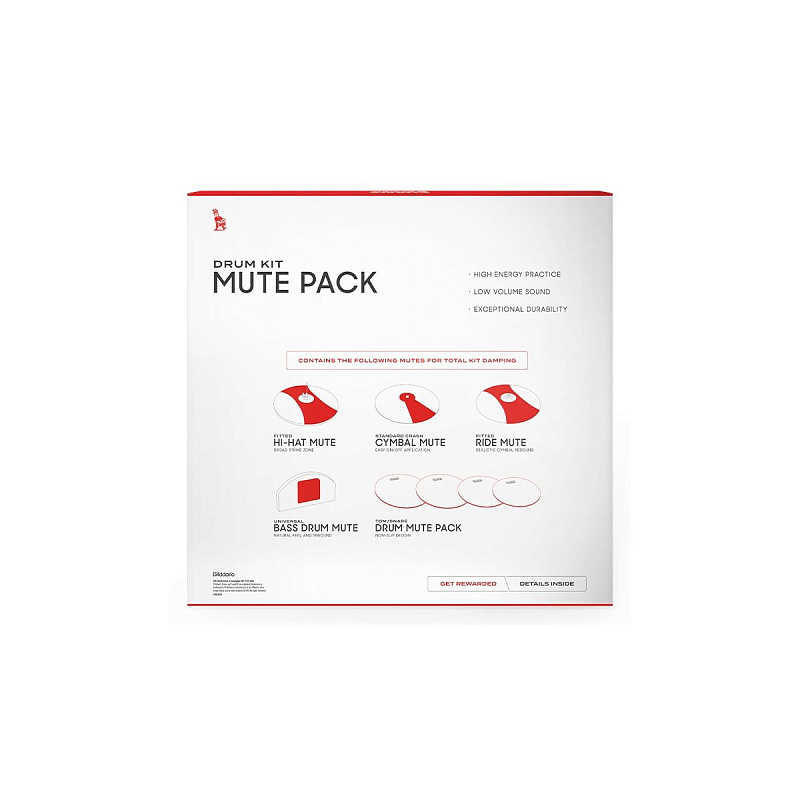 Фото Комплект резиновых заглушек Evans SOSETFSN