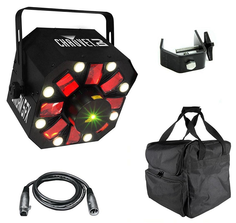 Фото CHAUVET Swarm 5 FX Светодиодный многолучевой эффект с лазером