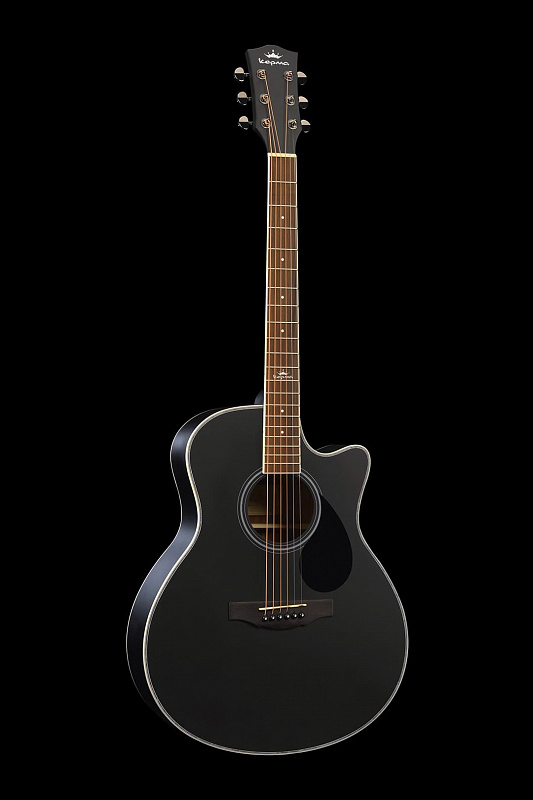 Электроакустическая гитара KEPMA A1CE Black Matt в магазине Music-Hummer
