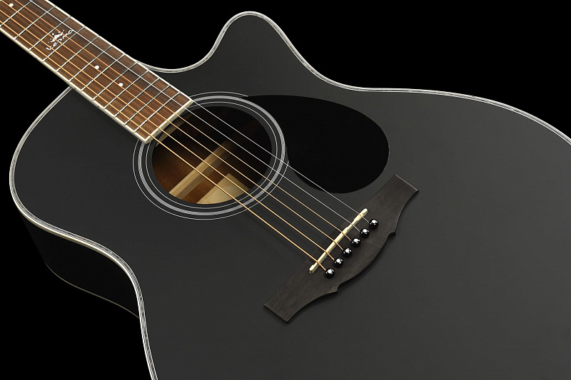 Электроакустическая гитара KEPMA A1CE Black Matt в магазине Music-Hummer