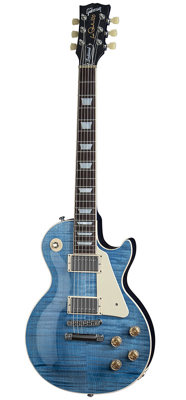 Фото Электрогитара GIBSON USA LES PAUL TRADITIONAL 2015 OCEAN BLUE