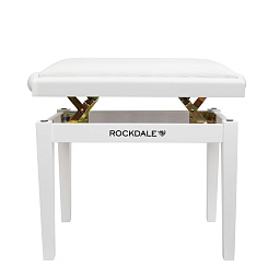 Банкетка для пианиста ROCKDALE RHAPSODY 131 SV WHITE