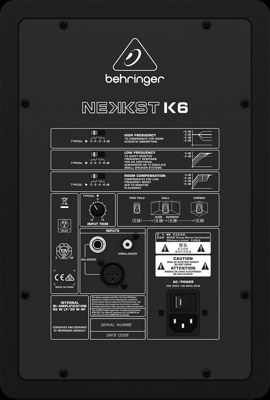 Behringer K6 в магазине Music-Hummer
