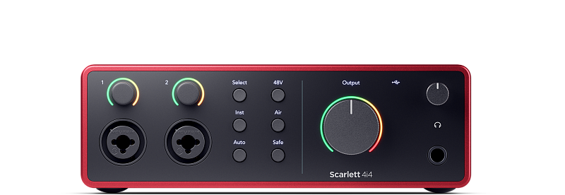 Фото Звуковая карта FOCUSRITE Scarlett 4i4 4th Gen