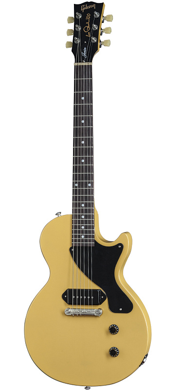 Фото Электрогитара GIBSON USA LES PAUL JUNIOR SINGLE CUT 2015 GLOSS YELLOW 