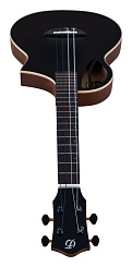 Укулеле баритон FLIGHT AVIATOR Spruce Baritone BK CE, чёрный