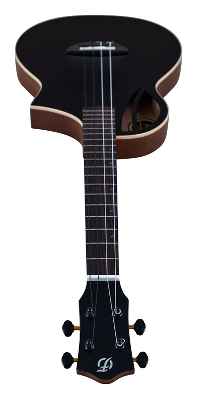 Фото Укулеле баритон FLIGHT AVIATOR Spruce Baritone BK CE, чёрный