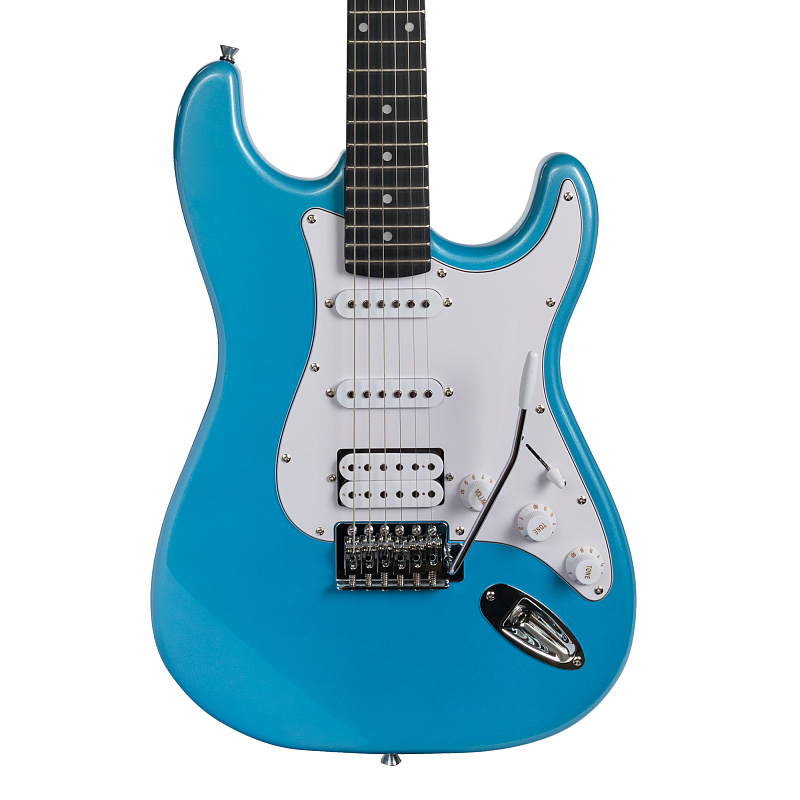 Фото Электрогитара ROCKDALE Stars HSS Blue Metallic