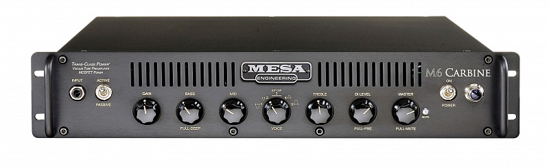 MESA BOOGIE M6 CARBINE BASS AMPLIFIER 600W 2 RACK гибридный усилитель для бас-гитары в магазине Music-Hummer