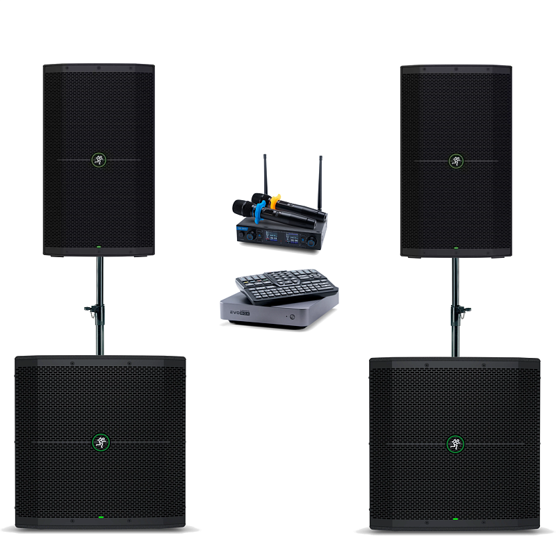 Фото Комплект караоке EVO Thump 212 Dual SUB
