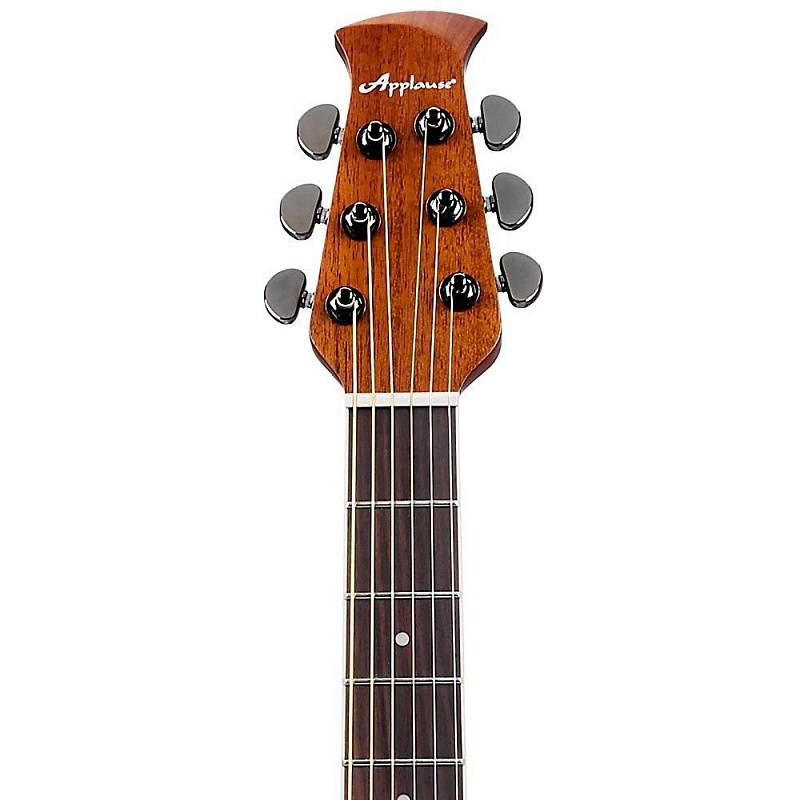 Фото APPLAUSE AE44IIP-TBKF Elite Mid Cutaway Trans Black Flame 