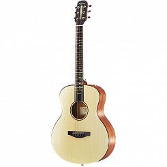  Акустическая гитара POPUMUSIC Poputar T1 Travel Edition Wood