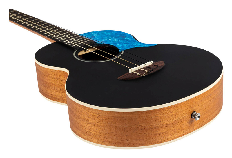 Фото Укулеле баритон FLIGHT IRIS Baritone BK, сатиновый чёрный