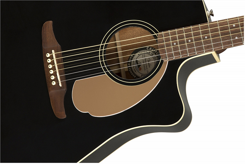 Электроакустическая гитара FENDER Redondo Player Jetty Black в магазине Music-Hummer