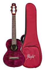 Укулеле тенор FLIGHT SONGBIRD TENOR TPP EQ-A, фиолетовый
