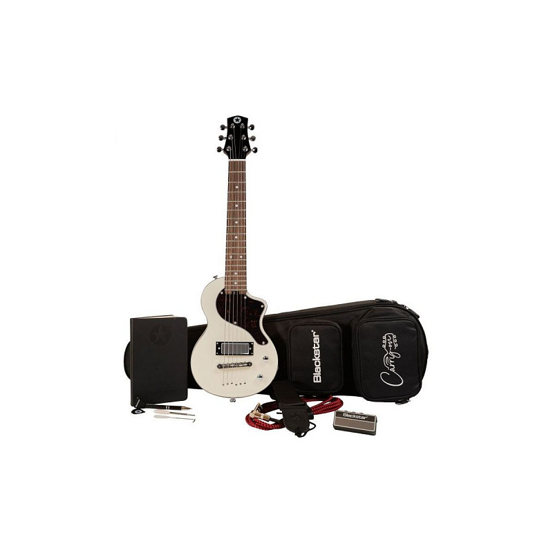Комплект с трэвел-гитарой Blackstar Carry On Lite White в магазине Music-Hummer