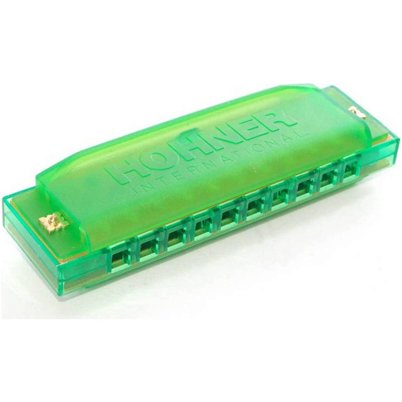 Фото HOHNER Happy Green - Губная гармоника диатоническая Хонер