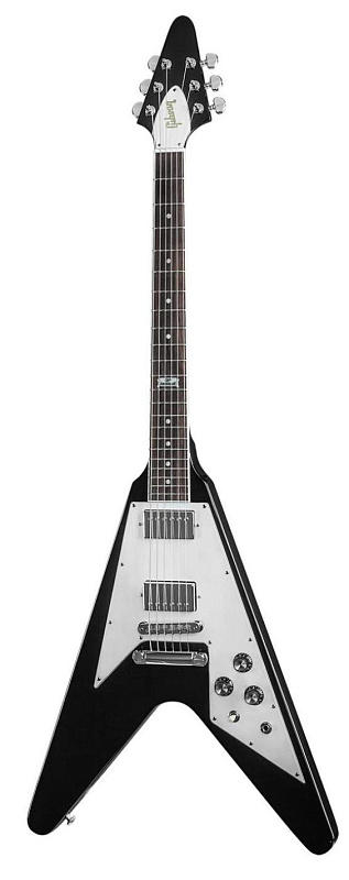Фото Электрогитара GIBSON FLYING V 120 EBONY