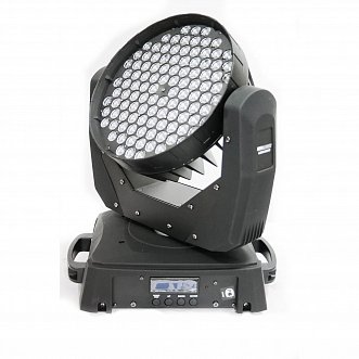 Flash LED MOVE WASH 108х3W  Мощная вращающаяся голова в магазине Music-Hummer