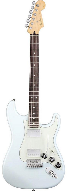 Фото Электрогитара FENDER STRATOCASTER BLACKTOP HH RW SNB