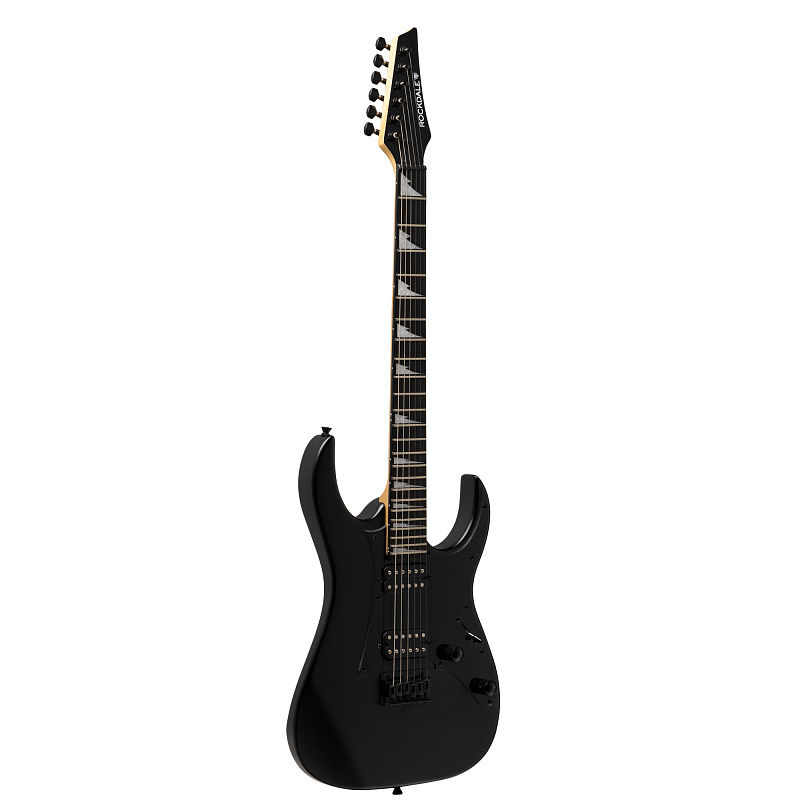 Фото Электрогитара ROCKDALE Akira EXP Black