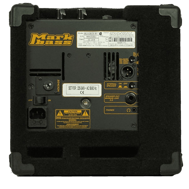 Фото Комбоусилитель басовый Markbass Micromark 801