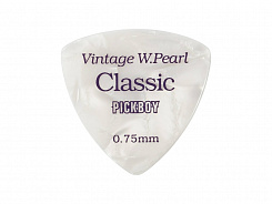 Медиаторы Pickboy GP-24/075 Celluloid Vintage Classic White Pearl