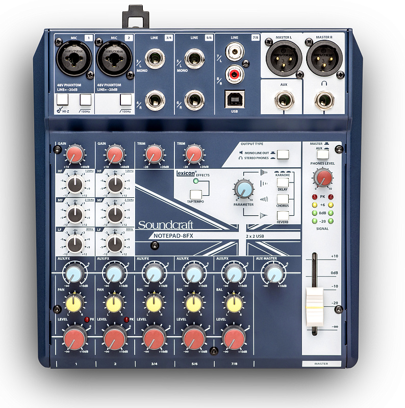Фото Soundcraft Notepad-8FX