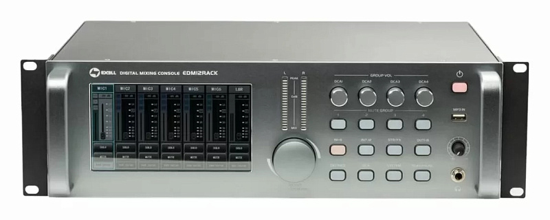 Фото Цифровой рэковый микшер Exell EDM12RACK