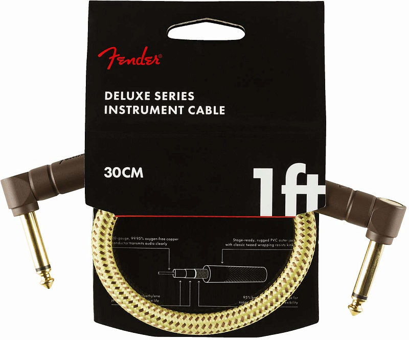 Фото FENDER DELUXE 1` INST CABLE TWD